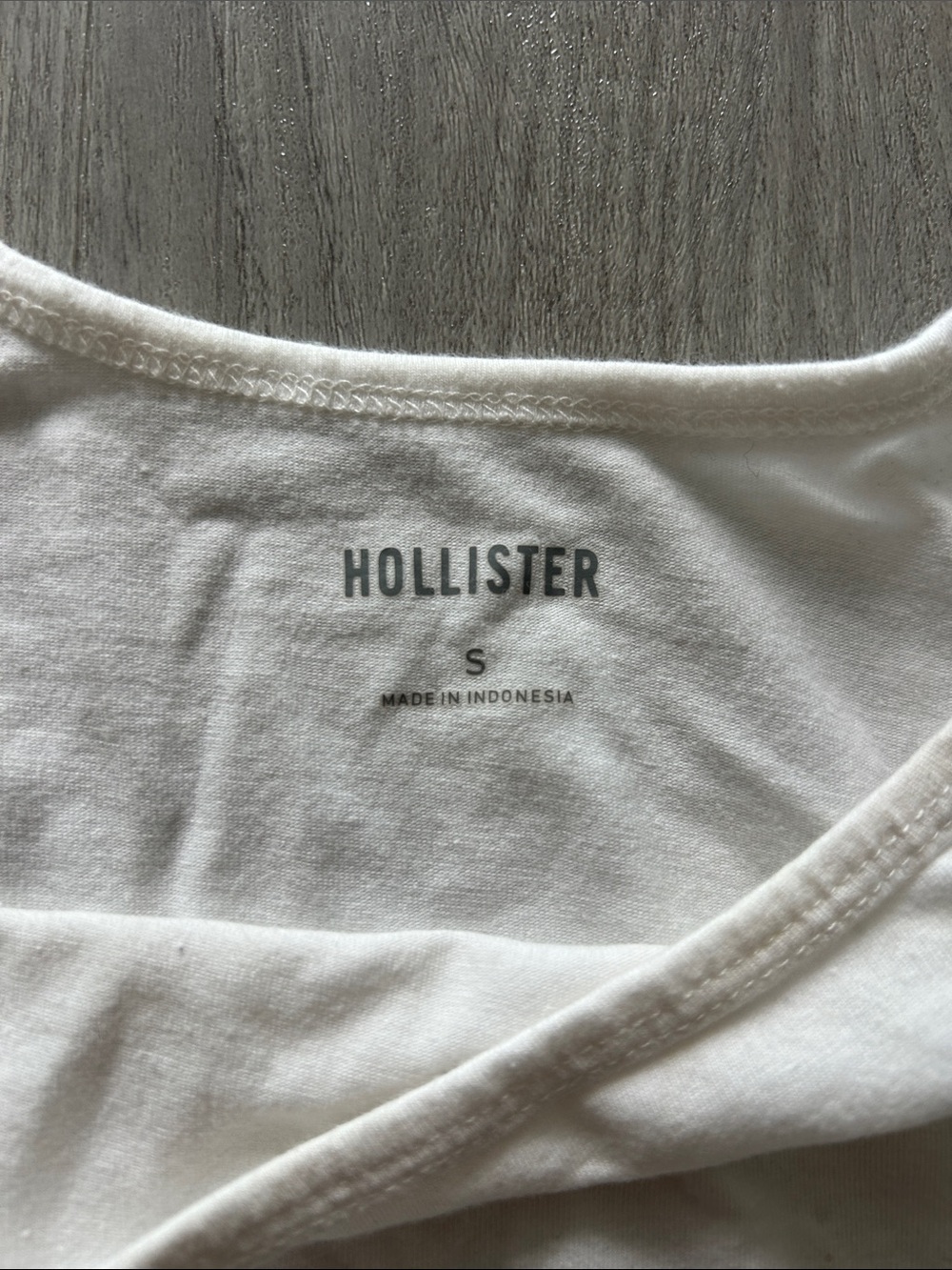Hollister White Women's Tank Top